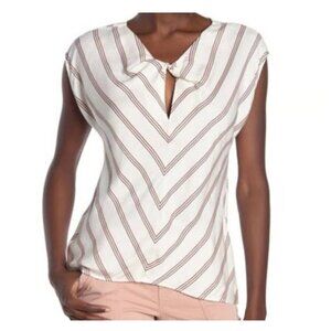 Joie Chevron Striped Carsen Top Size S‎